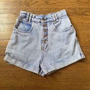 Vtg Rio 90's High Rise Mom Jean Shorts Size 9
